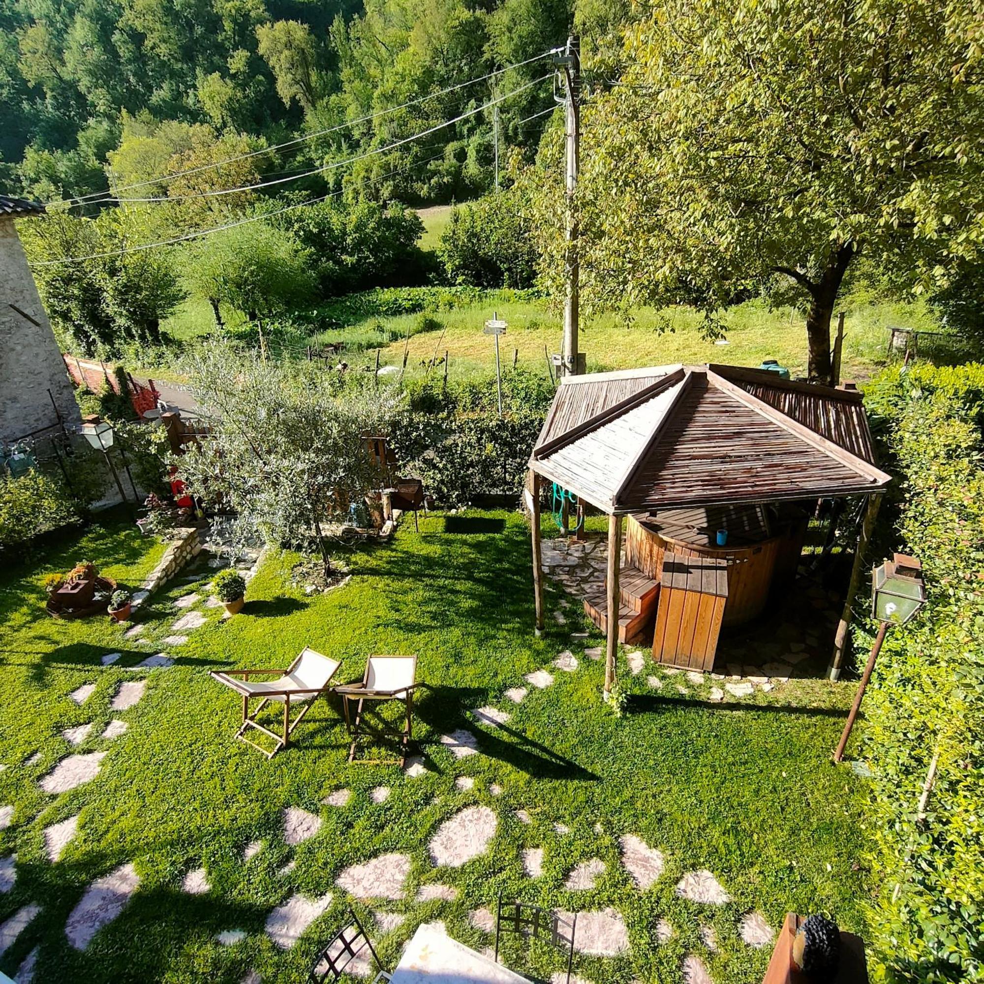 Umbria Valnerina , Il Tartuffo, Near Spoleto Apartment Scheggino Ngoại thất bức ảnh